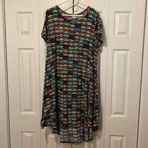 Lularoe cassette tape dress XL